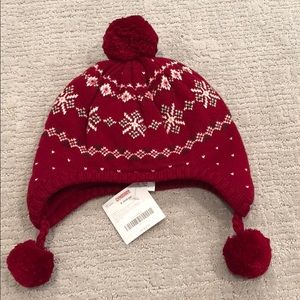 NWT Gymboree Fuzzy Earflap Beanie